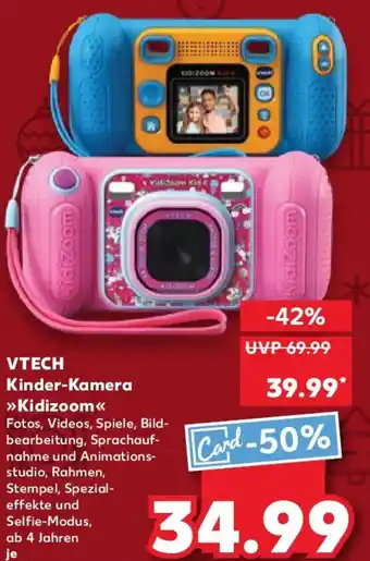 Kaufland VTECH Kinder-Kamera Kidizoom Angebot