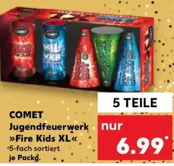 Kaufland COMET Jugendfeuerwerk nur Fire Kids XL Angebot