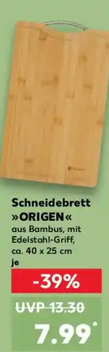 Kaufland Schneidebrett ORIGEN Angebot