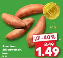 Kaufland Amerikan. Süßkartoffeln, lose Angebot