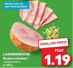 Kaufland LANGEWIESCHE Butterschinken Angebot