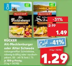 Kaufland RÜCKER Alt-Mecklenburger oder Alter Schwede Angebot