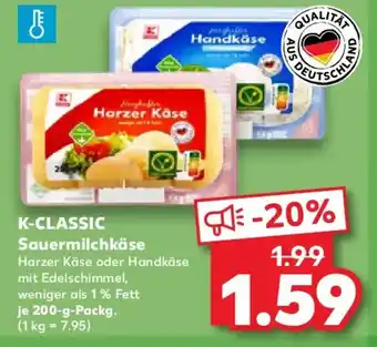Kaufland K-CLASSIC Sauermilchkäse Angebot