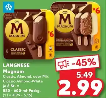 Kaufland LANGNESE Magnum Angebot