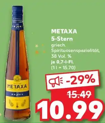 Kaufland METAXA 5-Stern Angebot