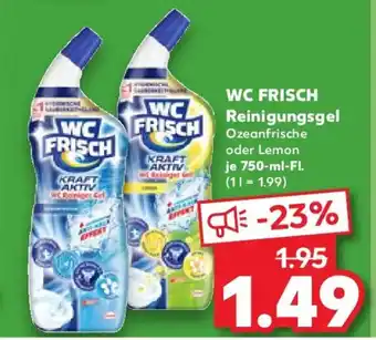Kaufland WC FRISCH Reinigungsgel Angebot