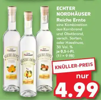 Kaufland ECHTER NORDHÄUSER Reiche Ernte Angebot