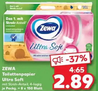 Kaufland ZEWA Toilettenpapier Ultra Soft Angebot
