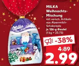 Kaufland MILKA Weihnachts- Mischung Angebot