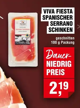 Handelshof Viva fiesta spanischer serrano schinken Angebot