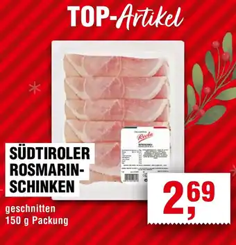 Handelshof Südtiroler rosmarin- schinken Angebot