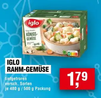 Handelshof Iglo rahm-gemüse Angebot