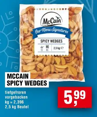 Handelshof Mccain spicy wedges Angebot
