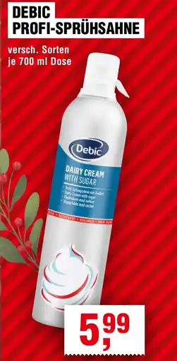 Handelshof Debic profi-sprühsahne Angebot