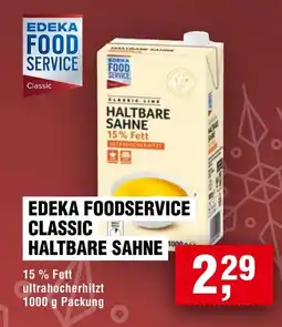 Handelshof Edeka foodservice classic haltbare sahne Angebot