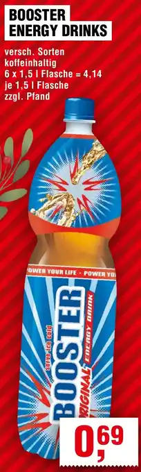 Handelshof Booster energy drinks Angebot