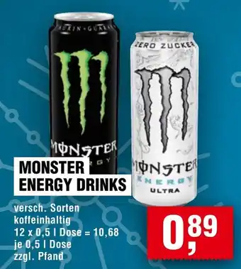 Handelshof Monster energy drinks Angebot