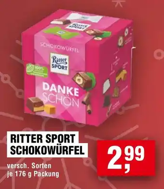 Handelshof Ritter sport schokowürfel Angebot