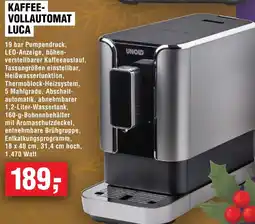 Handelshof UNOLD Kaffee- vollautomat luca Angebot
