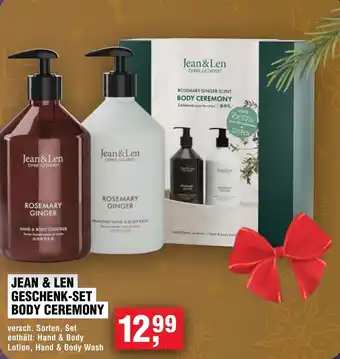 Handelshof Jean & len geschenk-set body ceremony Angebot