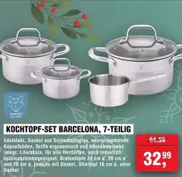Handelshof Kochtopf-set barcelona, 7-teilig Angebot