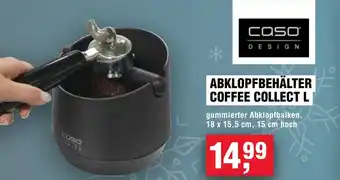 Handelshof COSO DESIGN Abklopfbehälter coffee collect L Angebot