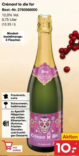 Netto Marken-Discount Crémant to die for Angebot