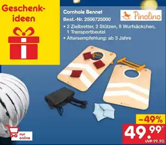 Netto Marken-Discount Pinolino Cornhole Bennet - Angebot