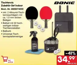 Netto Marken-Discount DONIC Tischtennis Zubehör-Set Indoor Angebot