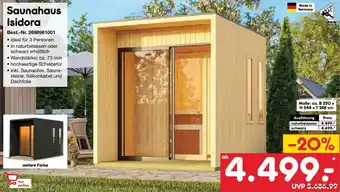 Netto Marken-Discount Saunahaus Isidora Angebot
