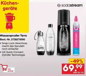 Netto Marken-Discount sodastream Wassersprudler Terra Angebot