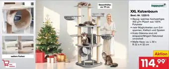 Netto Marken-Discount happypet XXL Katzenbaum Angebot