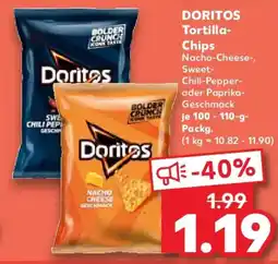 Kaufland DORITOS Tortilla- Chips Angebot