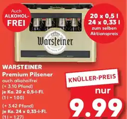 Kaufland WARSTEINER Premium Pilsener Angebot
