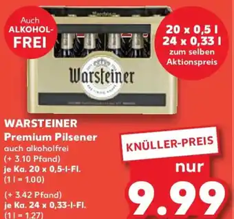 Kaufland WARSTEINER Premium Pilsener Angebot