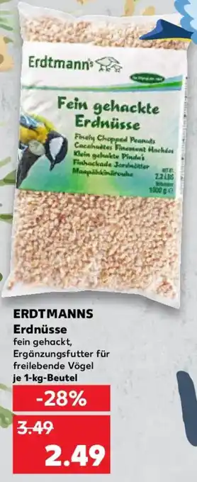 Kaufland ERDTMANNS Erdnüsse Angebot