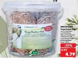 Kaufland ERDTMANNS Vogelfutter-Set Angebot