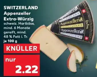 Kaufland SWITZERLAND Appenzeller Extra-Würzig Angebot