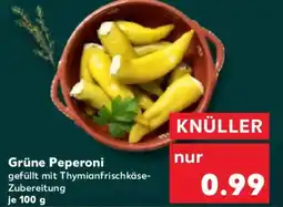 Kaufland Grüne Peperoni Angebot
