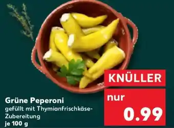 Kaufland Grüne Peperoni Angebot