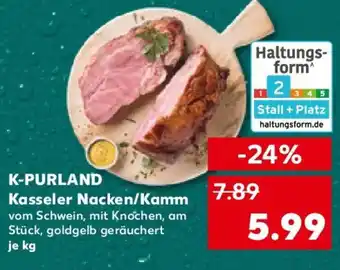 Kaufland K-PURLAND Kasseler Nacken/Kamm Angebot