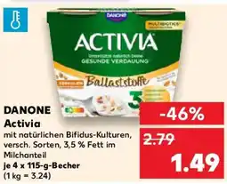 Kaufland DANONE Activia Angebot