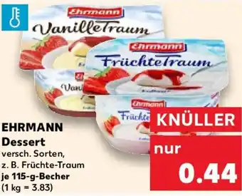 Kaufland EHRMANN Dessert Angebot