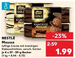 Kaufland NESTLÉ Mousse Angebot