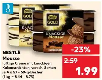 Kaufland NESTLÉ Mousse Angebot