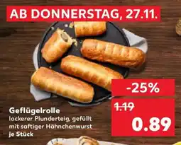 Kaufland Geflügelrolle Angebot