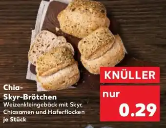 Kaufland Chia- Skyr-Brötchen Angebot
