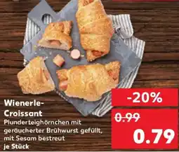 Kaufland Wienerle- Croissant Angebot