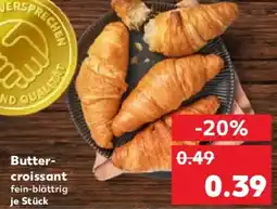 Kaufland Butter- croissant Angebot