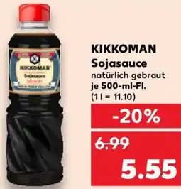 Kaufland KIKKOMAN Sojasauce Angebot